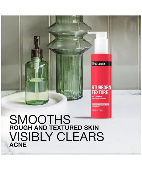 Neutrogena Stubborn Texture Acne Cleanser For Textured Skin 186Ml - MANSH