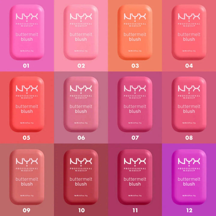 NYX Professional Makeup Butter Melt Blush 5g - MANSH