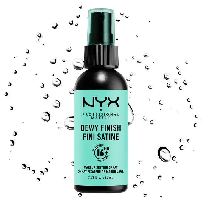 NYX Professional Makeup Dewy Finish Setting Spray 60ml - MANSH