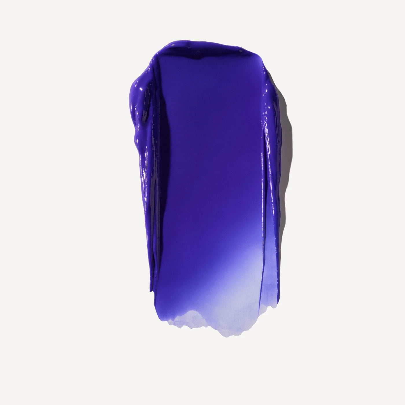 Purple smear texture of Olaplex No.5P Blonde Enhancer Toning Conditioner 250ml on a white background