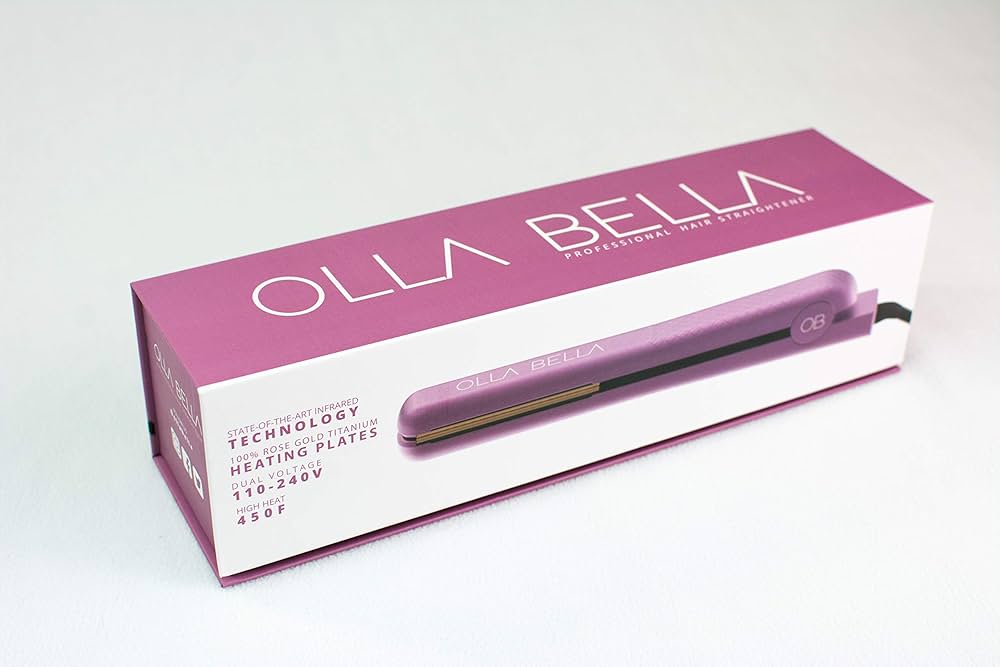 Olla Bella Hair Straightener – Sleek, Smooth & Frizz-Free Hair in One Glide