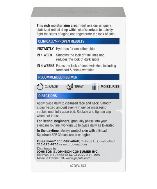 Neutrogena Rapid Wrinkle Repair Retinol Regenerating Cream 48g