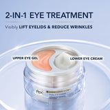 RoC Derm Correxion Dual Eye Cream moisturizer for lower and  upper eye plumping