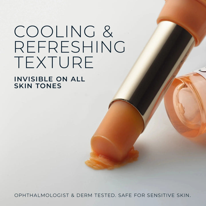 RoC Multi Correxion Revive + Glow Eye Balm with Vitamin C (4g) cooling and refreshing texture