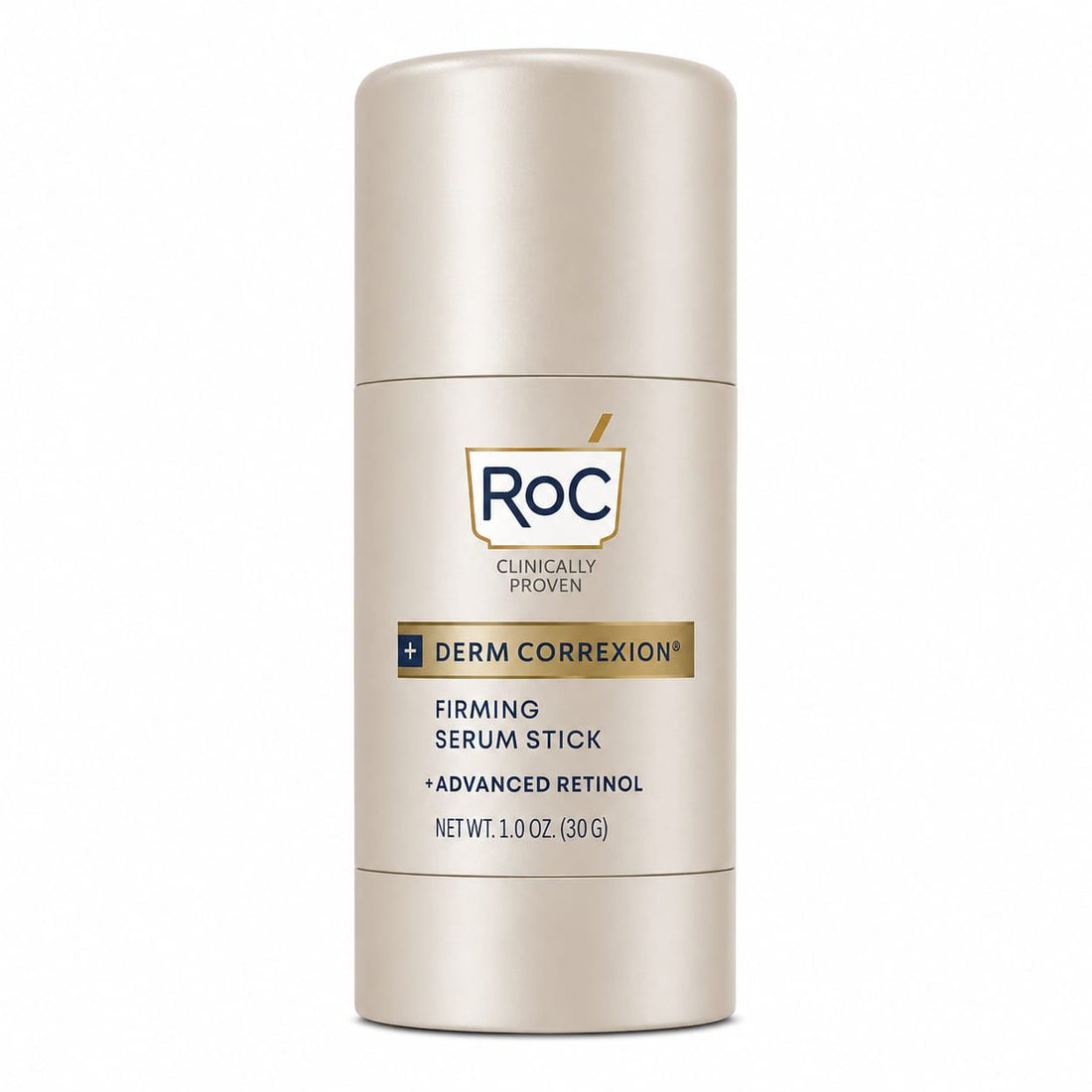 RoC Retinol Correxion Advanced Retinol Firming Serum Stick on a White Background - MANSH