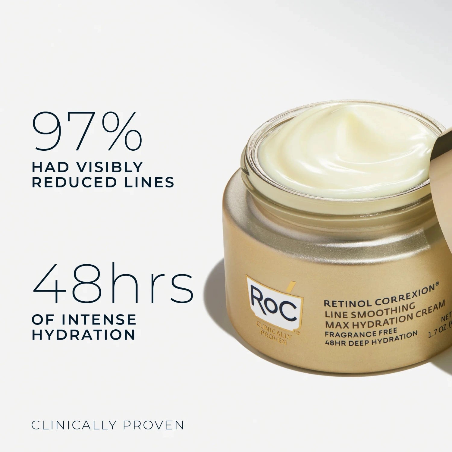 RoC Retinol Correxion Line Smoothing Max Hydration Cream 48g - MANSH