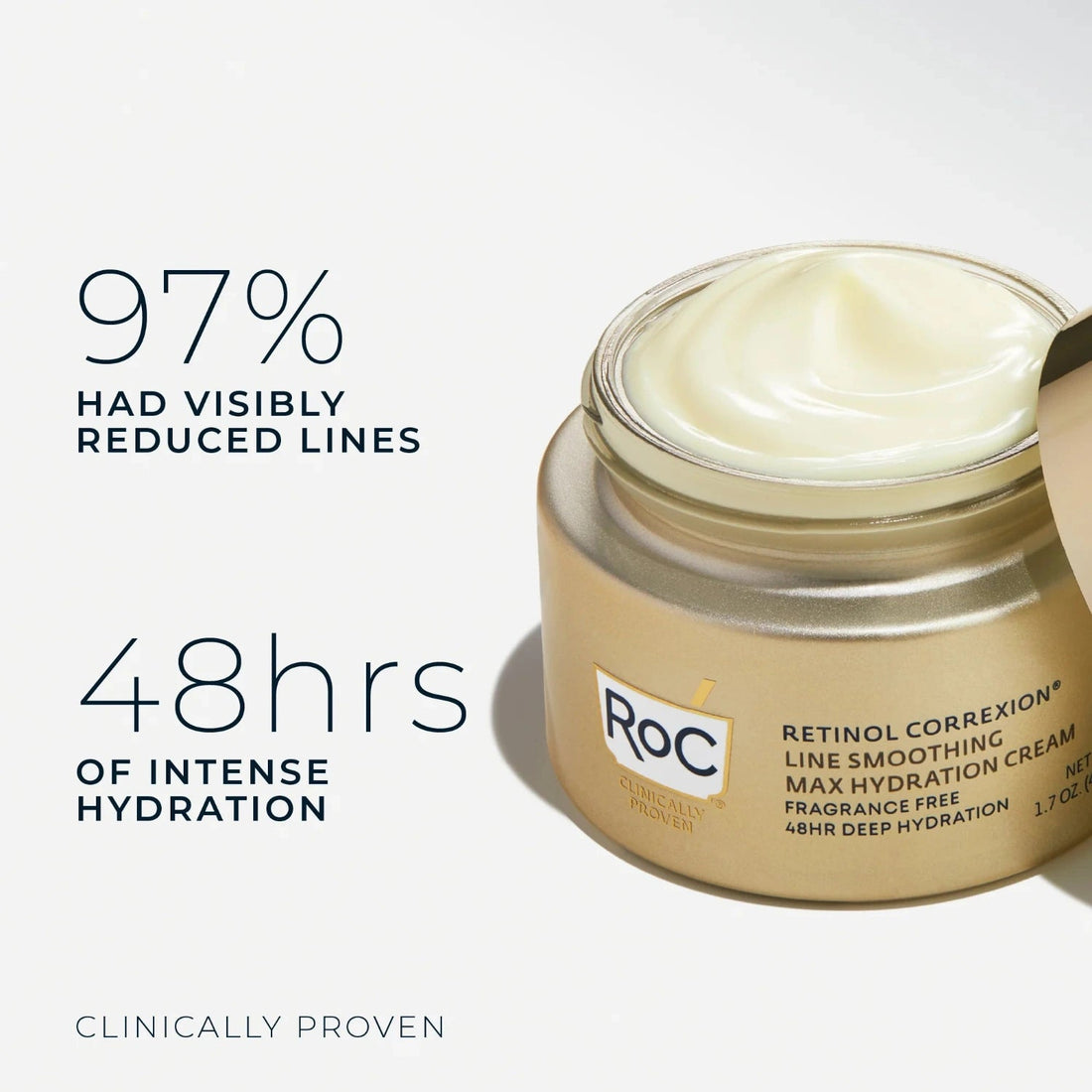 RoC Retinol Correxion Line Smoothing Max Hydration Cream 48g - MANSH