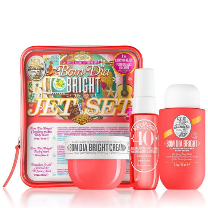 Sol de Janeiro Bom Dia Bright™ Jet Set – Brightening Body Care & Fragrance Trio - MANSH
