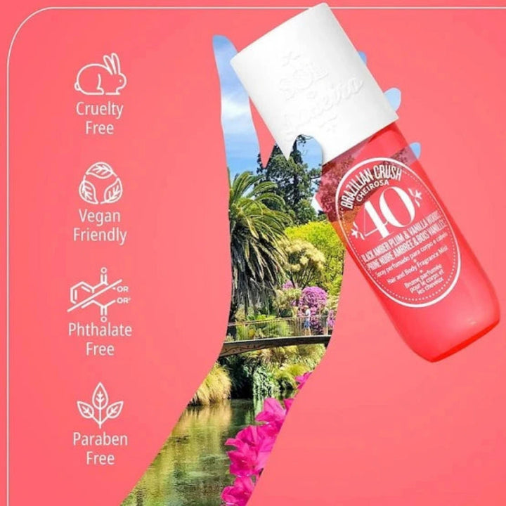Sol de Janeiro Brazilian Crush Cheirosa ’40 Bom Dia Hair & Body Fragrance Mist – 90ml - MANSH
