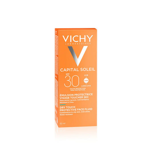 Vichy Capital Soleil SPF 30 UVB + UVA 40ml – Lightweight Daily Sunscreen for Healthy, Protected Skin