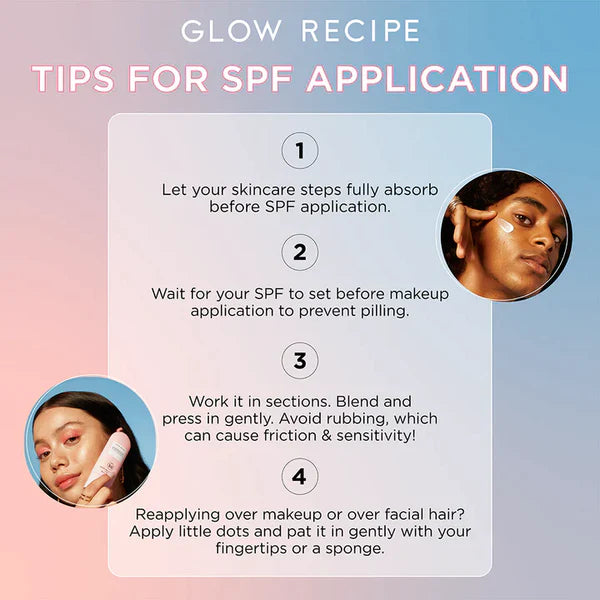Glow Recipe Watermelon Glow Niacinamide Sunscreen SPF 50 – Hydrating UV Protection