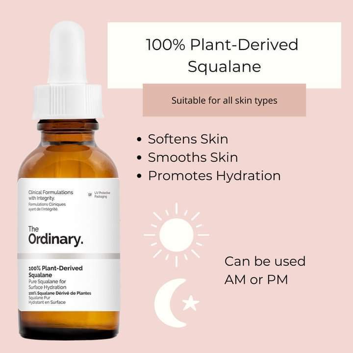 T Ordinary 100% Plant-Derived Squalane 30ml - MANSH