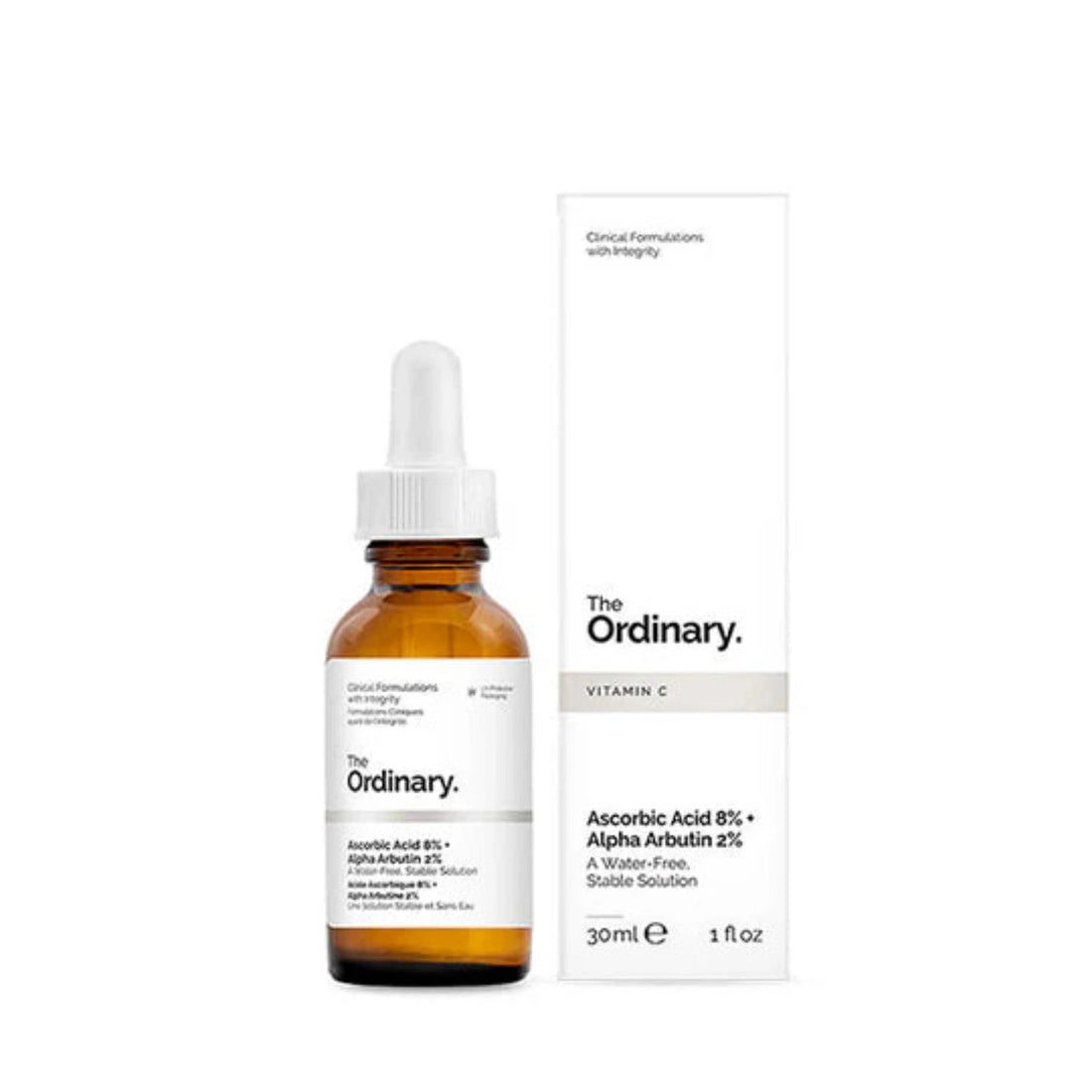The Ordinary Ascorbic Acid 8% + Alpha Arbutin 2% 30ml - MANSH