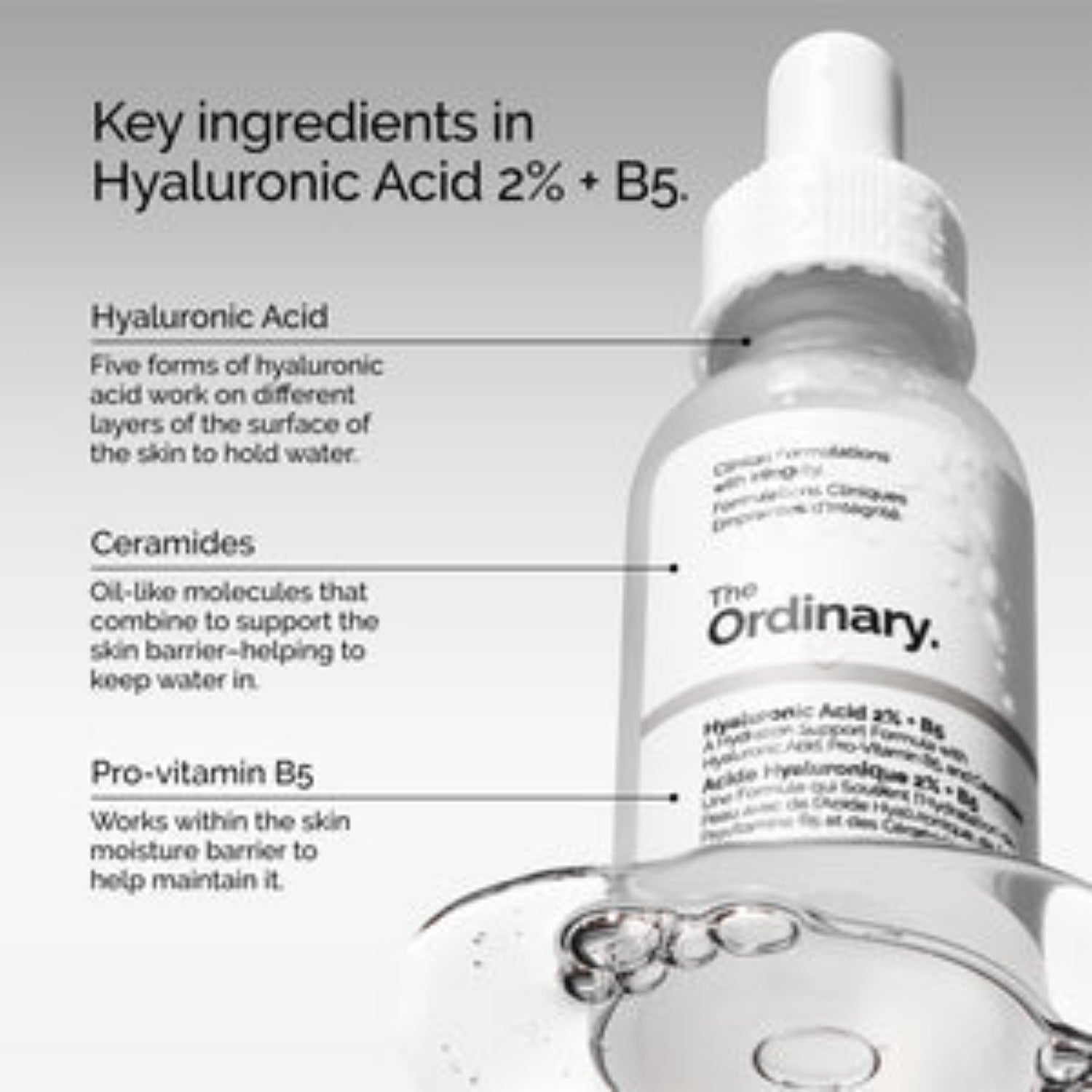The Ordinary Hyaluronic Acid 2% + B5 30ml - MANSH