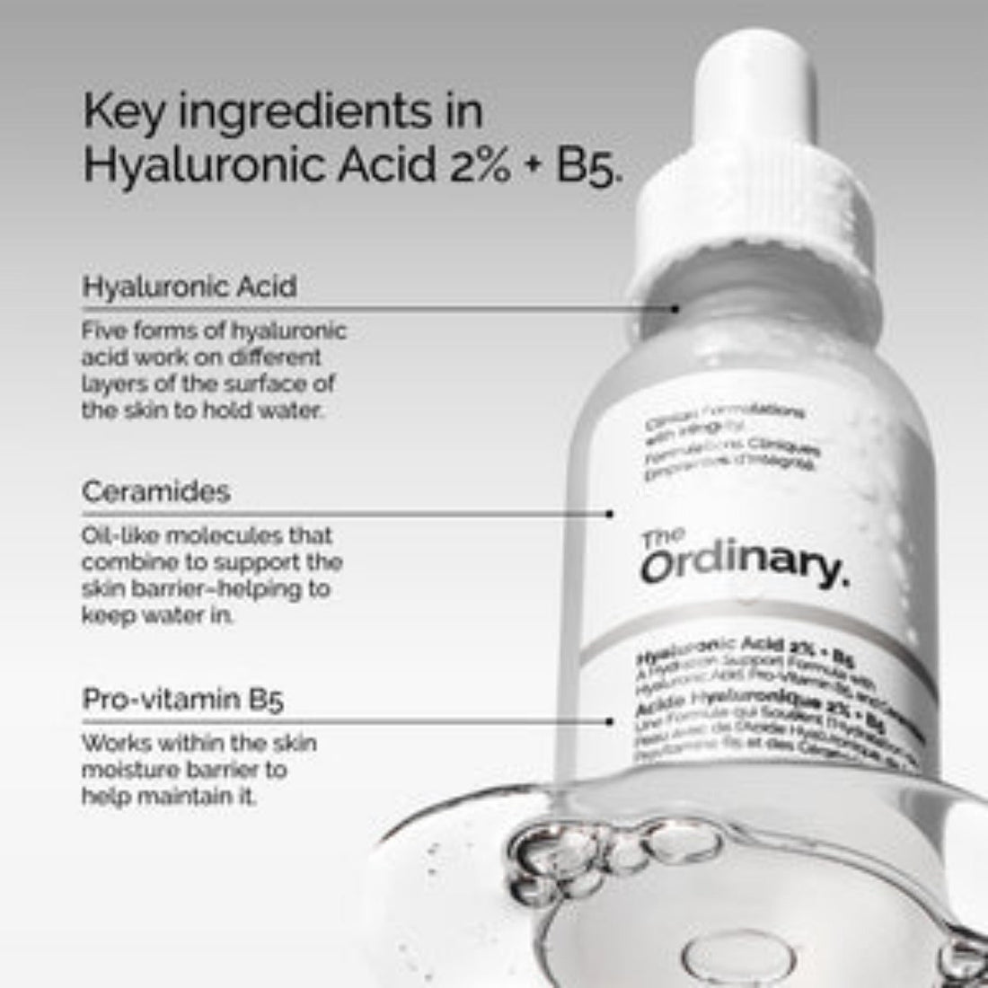 The Ordinary Hyaluronic Acid 2% + B5 30ml - MANSH
