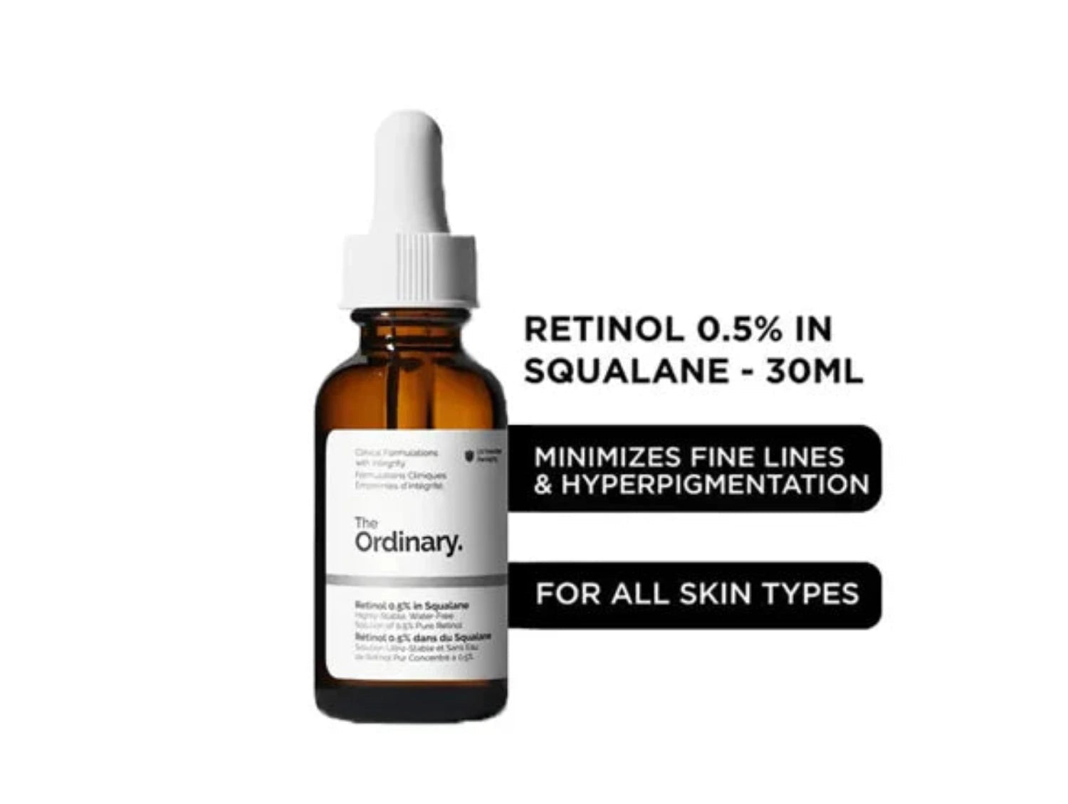 The Ordinary Retinol 0.5% in Squalane 30ml - MANSH