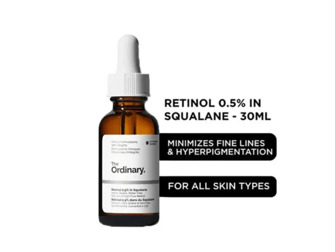The Ordinary Retinol 0.5% in Squalane 30ml - MANSH