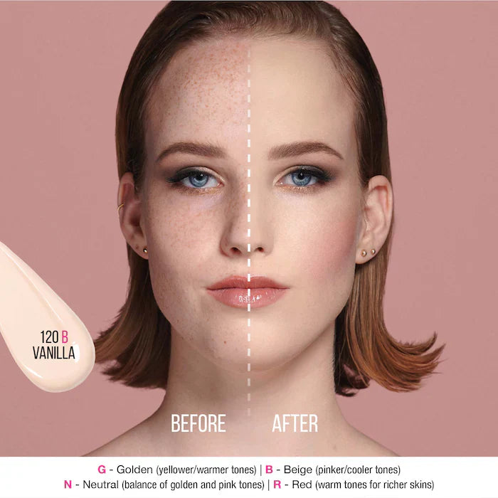 Huda Beauty #Faux Filter Luminous Matte Foundation – Flawless Full Coverage