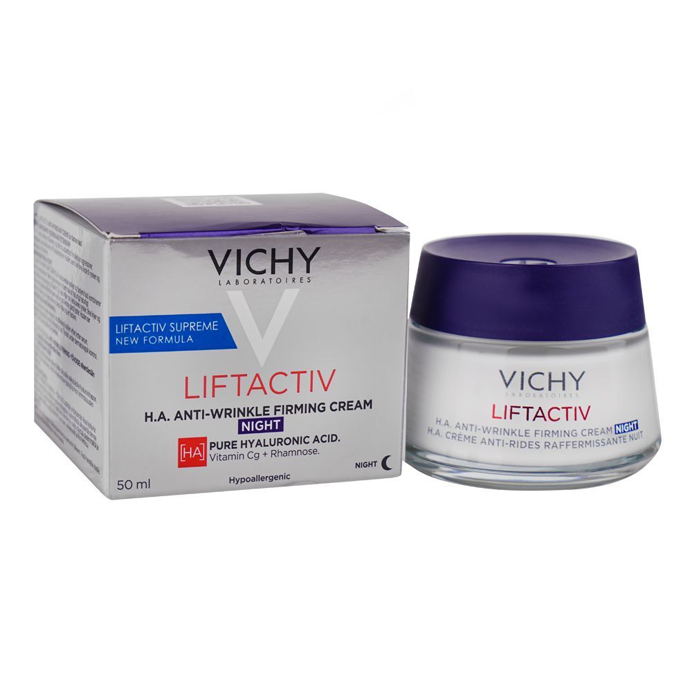 Vichy Liftactiv H.A. Anti-Wrinkle Firming Night Cream 50ml - MANSH