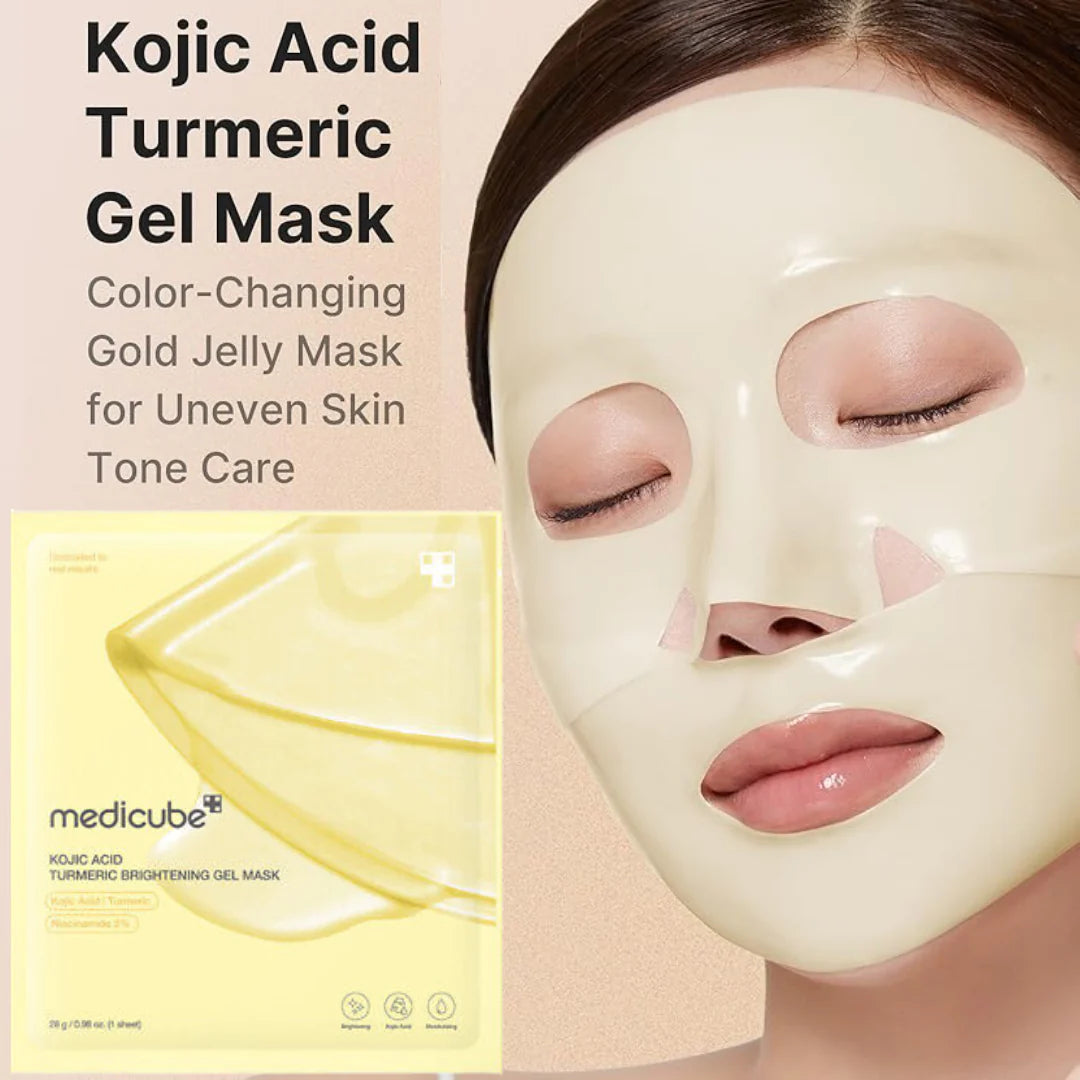 Medicube Kojic Acid Turmeric Gel Mask 28g