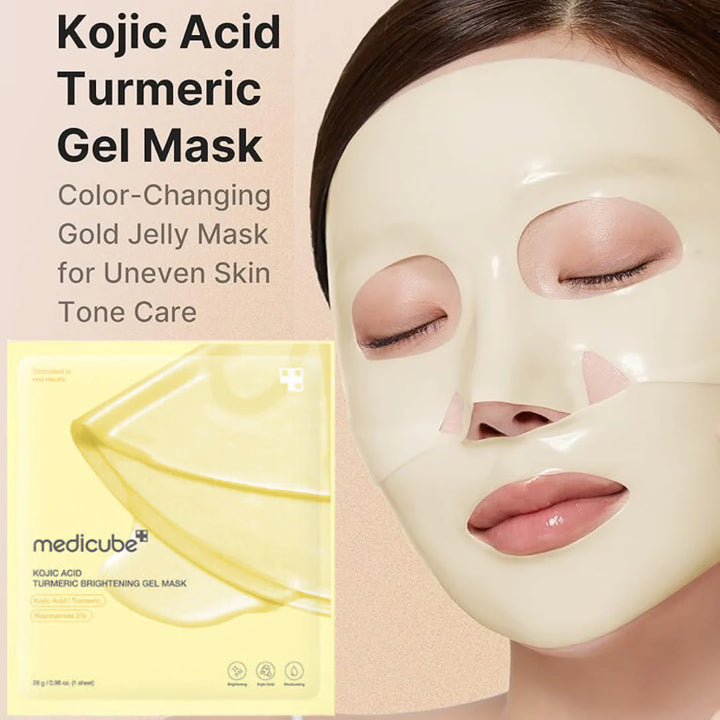 Medicube Kojic Acid Turmeric Gel Mask 28g