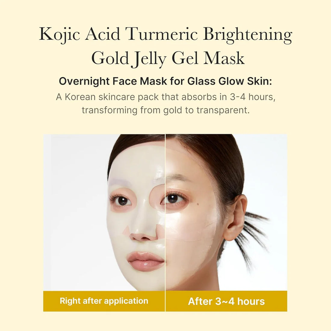 Medicube Kojic Acid Turmeric Gel Mask 28g